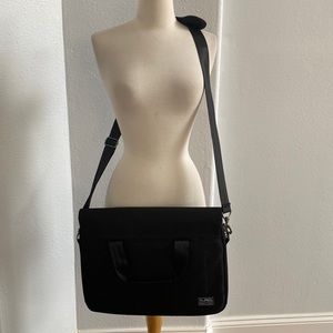 PKG‎ International Black Messenger Bag
